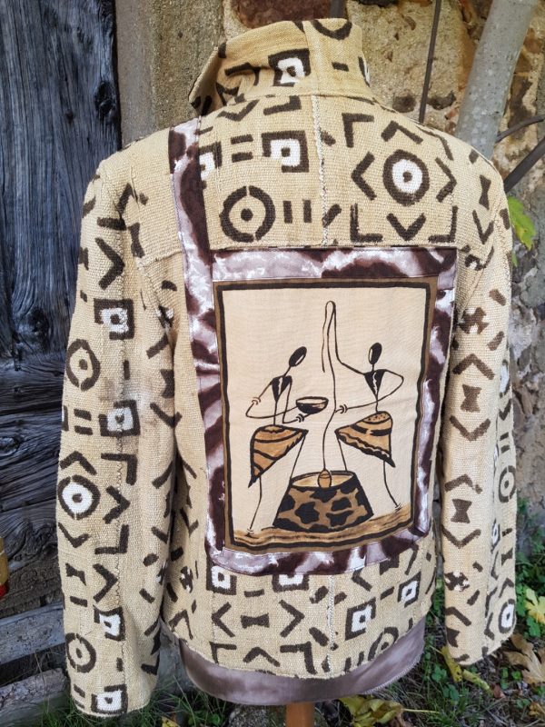 Veste Bogolan Léopard Camouflage – Image 13